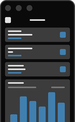 Tela do aplicativo Pednet